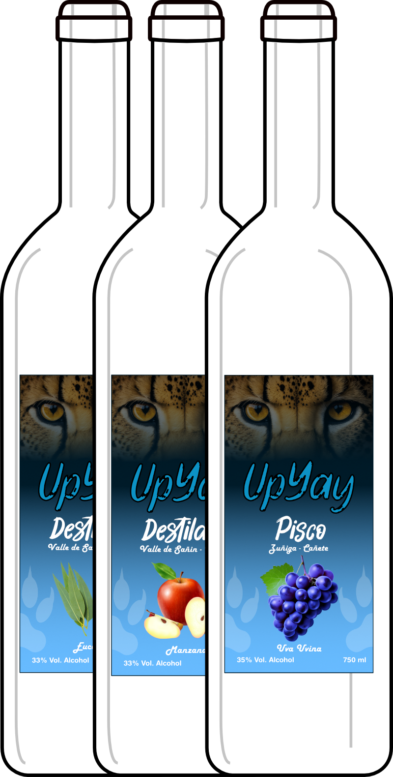 Tripack Pisco/Destilado